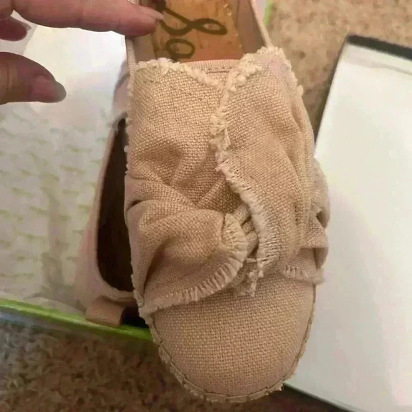 NWT- Sam Edelman shoes size 6.5 light pink and cream - Picture 4 of 7